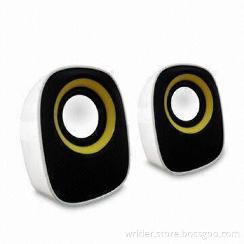 2.0CH Computer Speaker with RMS 2W x 2 5V DC/USB Power
